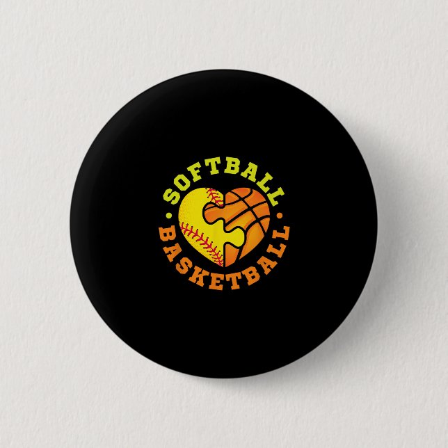 Softll Sketll  6 Cm Round Badge (Front)