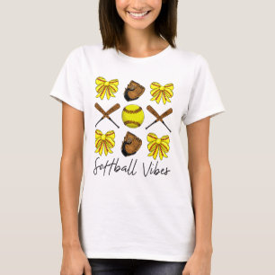 Softll Vibes Shirt Game Day Softll Life Mum Mother