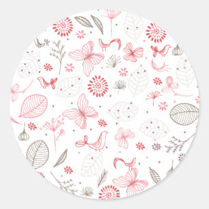 Softly Blooming Envelope Sticker Seal