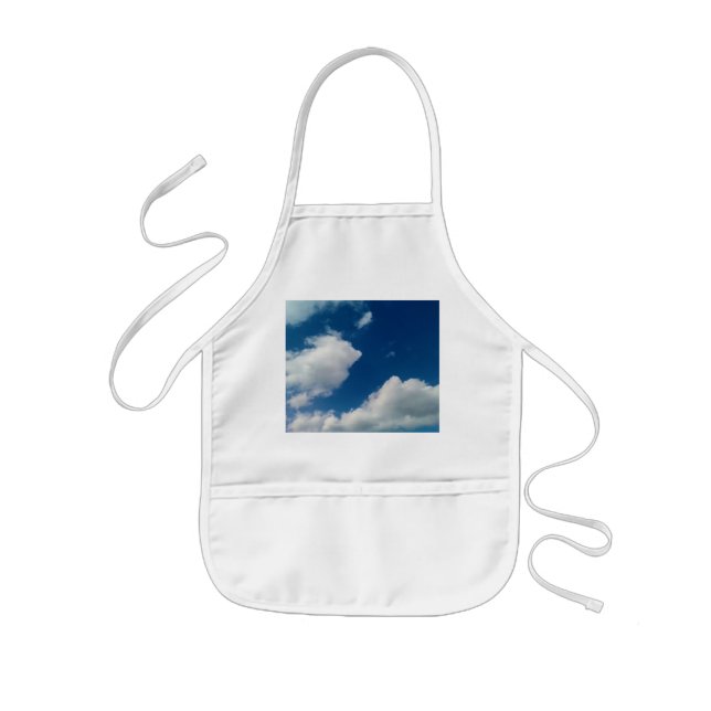 Softness in the clouds kids apron (Front)