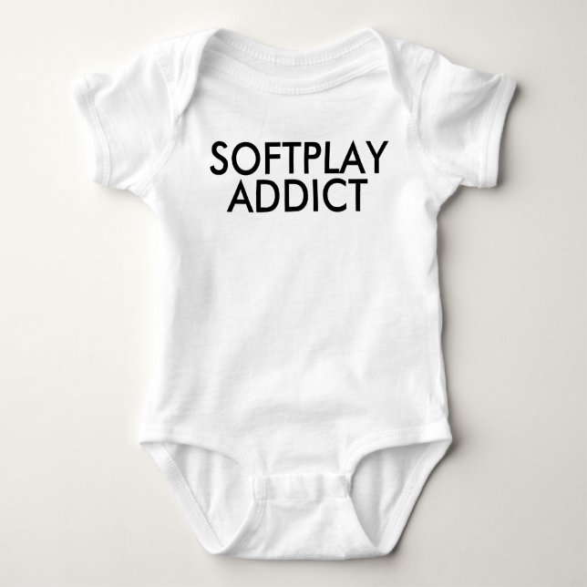 Softplay Addict | Baby Kid Boy Girl Bodysuit (Front)