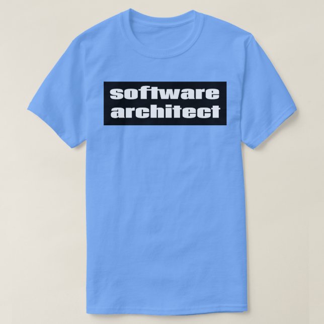 Software Architect 1 T-Shirt (Design Front)