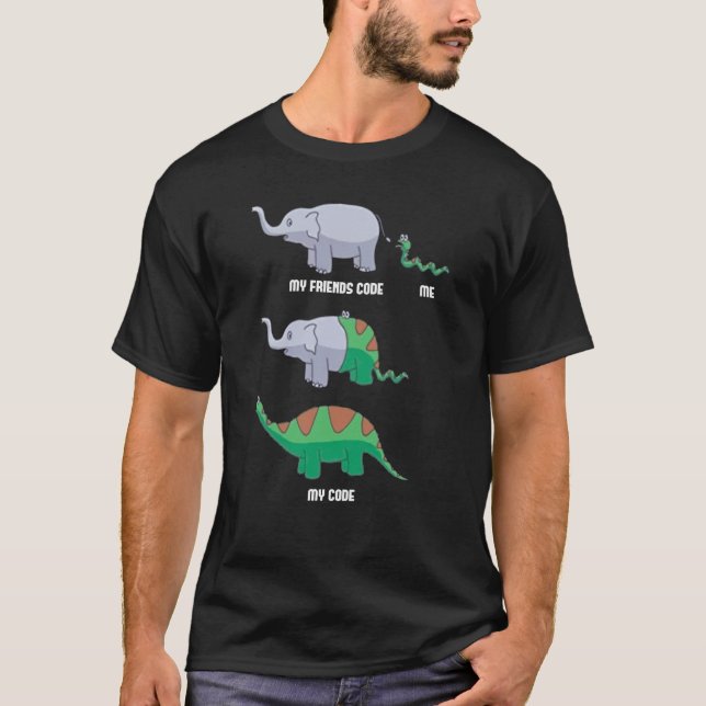 Software Developer Coder Programming Coding Progra T-Shirt (Front)
