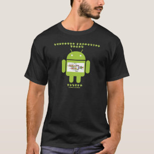 Software Developer Genes Inside (Bug Droid) T-Shirt