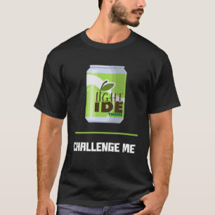 Software Developer Light IDE Theme Challenge Me T-Shirt