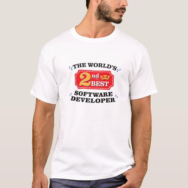 Software Developer Web Coder Funny Appreciation Wo T-Shirt (Front)