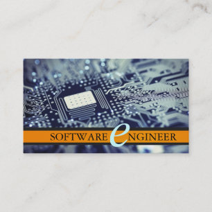 Software Engineer, Computer Business Card