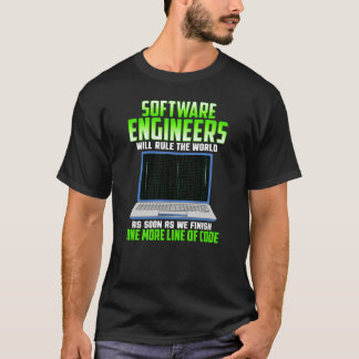 Software Engineer Funny Coding Gift T-Shirt