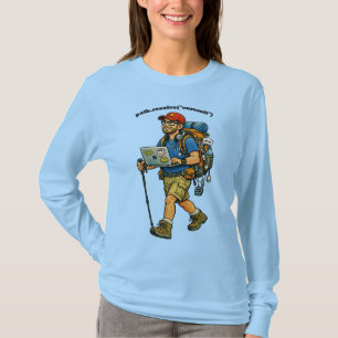 Software Engineer Going Hiking with a Backpack URM T-Shirt