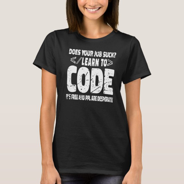 Software Engineer Programming Computer Developer C T-Shirt (Front)