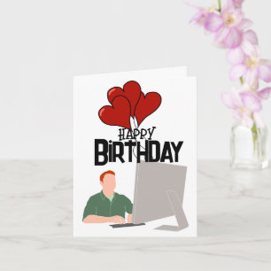 Software engineer's Birthday Card