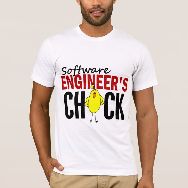Software Engineer's Chick T-Shirt (Front)