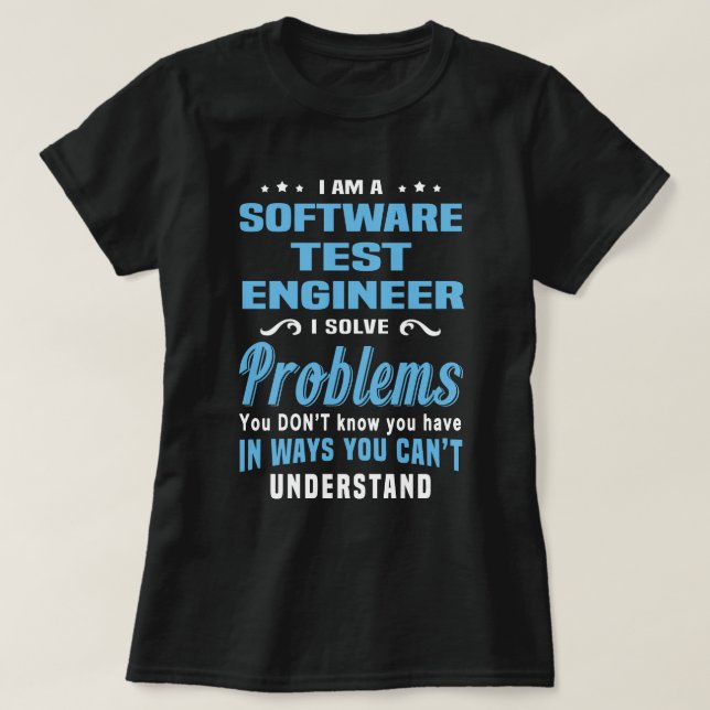 Software Test Engineer T-Shirt (Design Front)