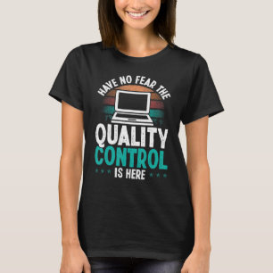 Software Testing Vintage Quality Assurance Code Te T-Shirt
