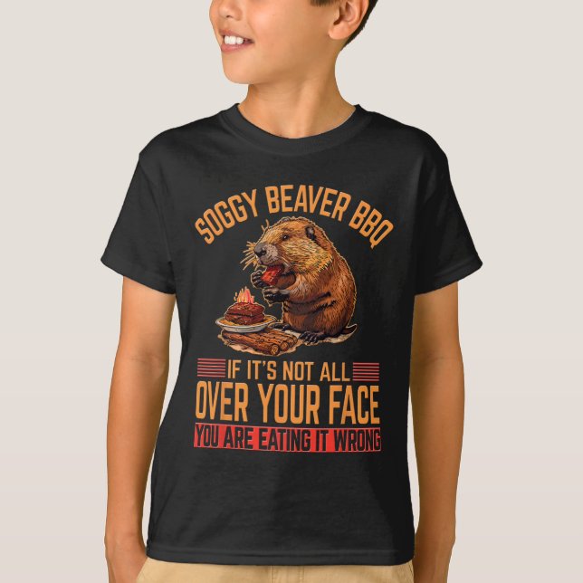 Soggy Beaver Bbq Shirt 2  (Front)