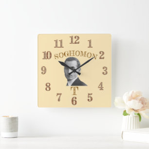 Soghomon T Wall Clock