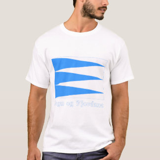 Sogn og Fjordane flag with name T-Shirt