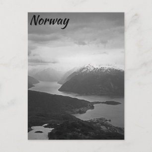 Sognefjord, Norway Postcard