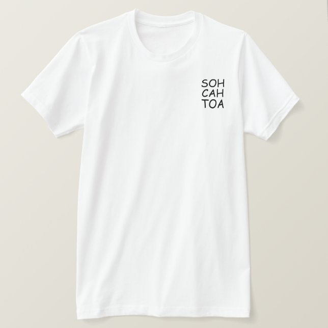 SOH CAH TOA T-Shirt (Design Front)