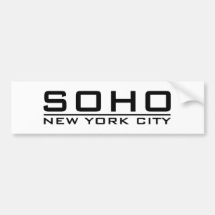 SOHO BUMPER STICKER