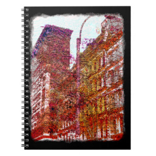 Soho, New York City Notepad Notebook