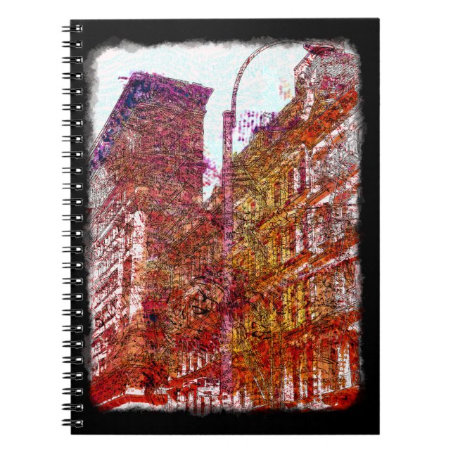 Soho, New York City Notepad Notebook (Front)