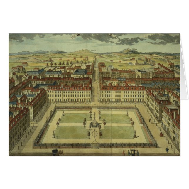 Soho or King's Square, for 'Stow's Survey of Londo (Front Horizontal)