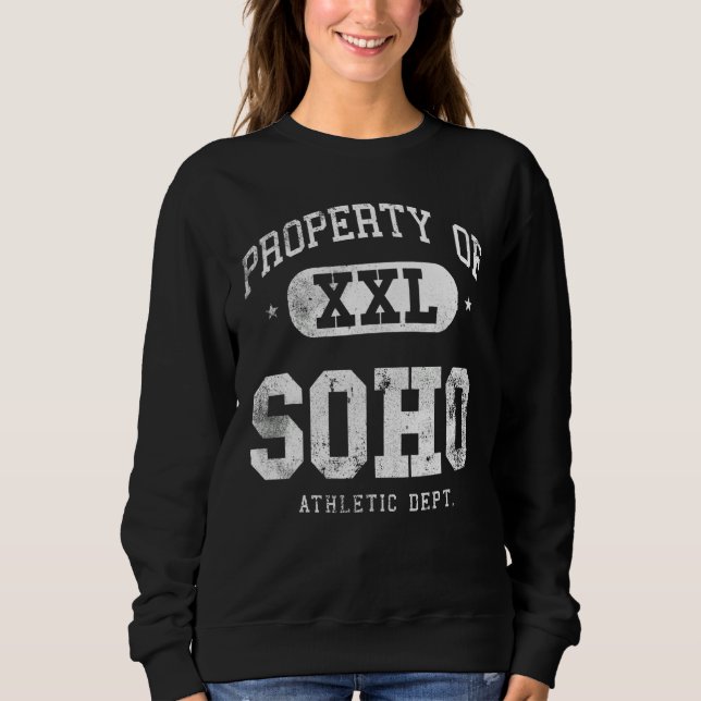 Soho Property Xxl Sport College Athletic Funny Sweatshirt (Front)