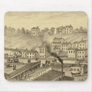 Soho Saw and Planing Mills and Barge Yards Mouse Pad