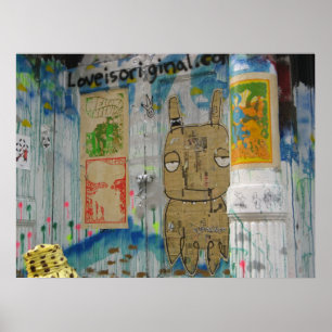 Soho Street Art Poster