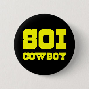 SOI COWBOY 6 CM ROUND BADGE