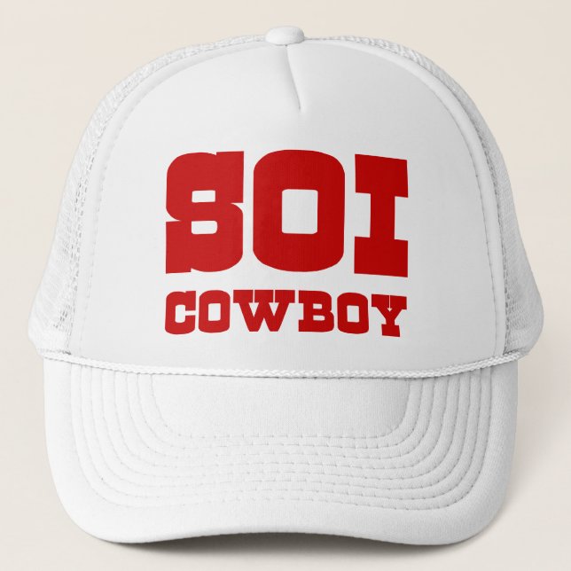 SOI COWBOY TRUCKER HAT (Front)