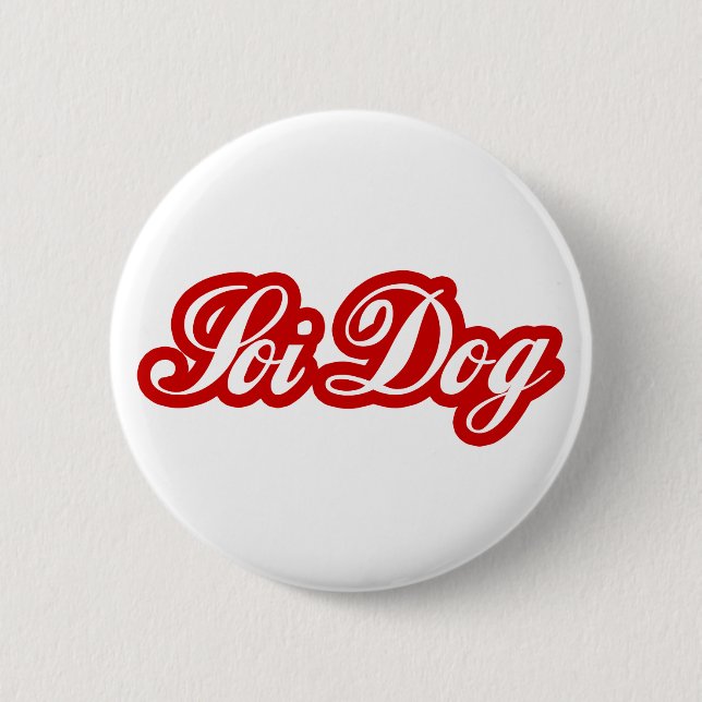 SOI DOG 6 CM ROUND BADGE (Front)