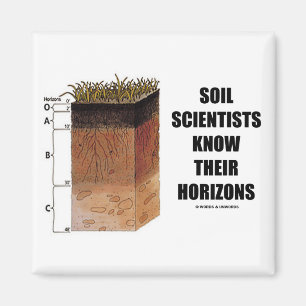 Soil Scientists Know Their Horizons Magnet