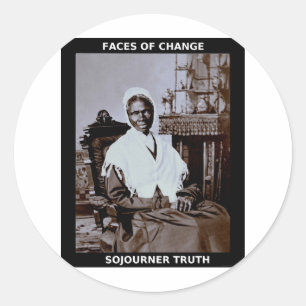Sojourner Truth Classic Round Sticker