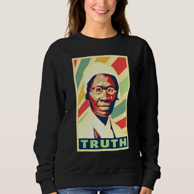 Sojourner Truth Vintage Colours Sweatshirt (Front)