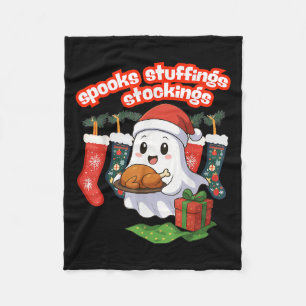 Soks, Stuffings, & Stockings, Soky Ghost Chris Fleece Blanket