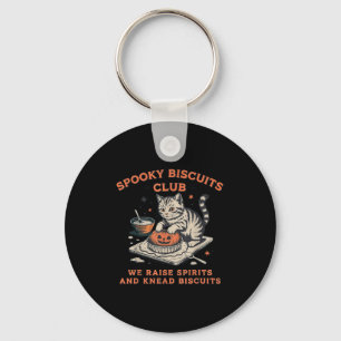 Soky Biscuits Club Cat, Halloween Baking  Key Ring