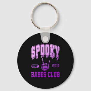 Soky Est. 1629 Babes Club, Retro, Goth  Key Ring