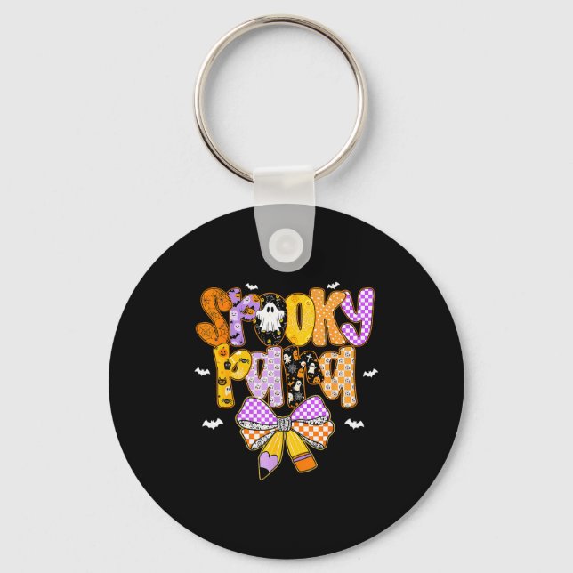 Soky Para Halloween Costume Paraprofessional Coque Key Ring (Front)
