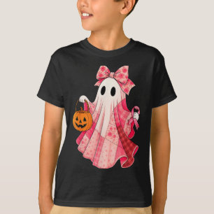 Soky Vibes Nk Ghost Preppy Halloween Women Girls K T-Shirt