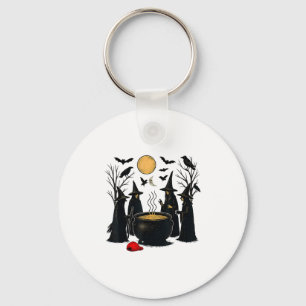 Soky Witch Halloween Anti Trump Feminist Women Rig Key Ring