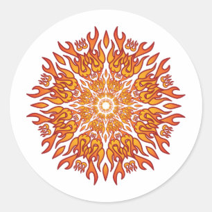 Sol Classic Round Sticker