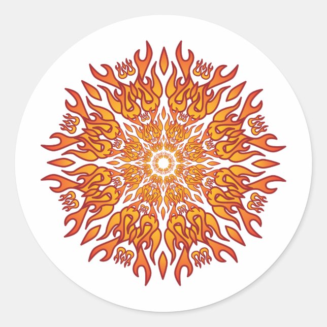 Sol Classic Round Sticker (Front)