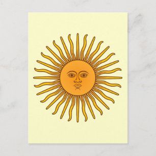 Sol de Mayo Postcard