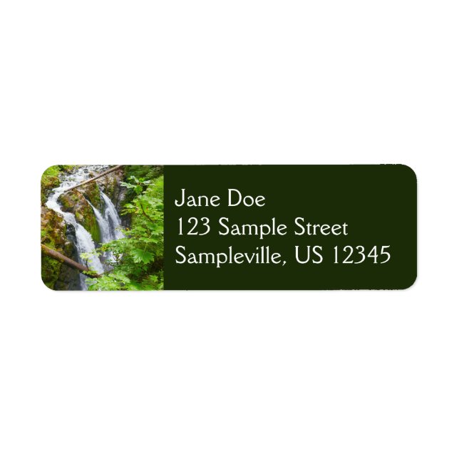 Sol Duc Falls II at Olympic National Park (Front)