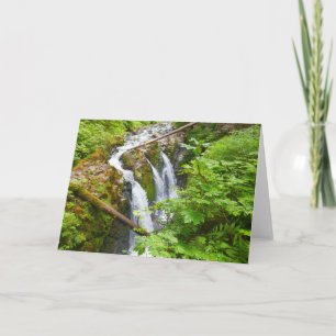 Sol Duc Falls II at Olympic National Park Card