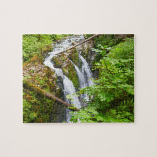 Sol Duc Falls II at Olympic National Park Jigsaw Puzzle
