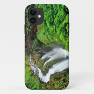 Sol Duc Falls in Olympic National Park in iPhone 11 Case