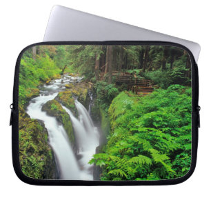Sol Duc Falls in Olympic National Park in Laptop Sleeve
